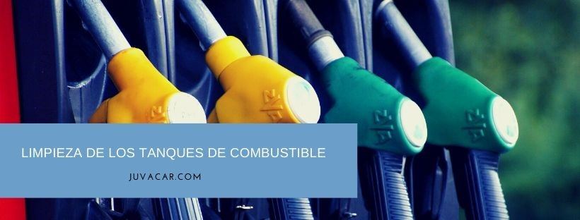 Limpieza de los tanques de combustible